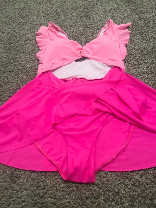 Eomenie Bathing Suit for Women Swim Dress Pin... - Image 8