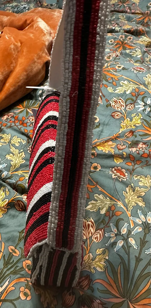 VIRAL BEADED BAG Red - Image 2