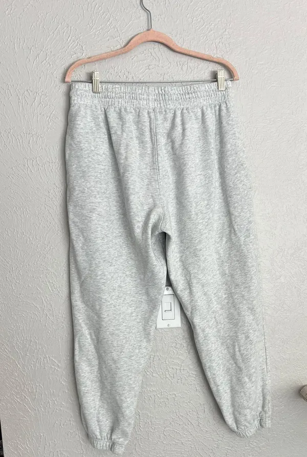 Gap soft classic jogger heather gray  sweatpants L - Image 7