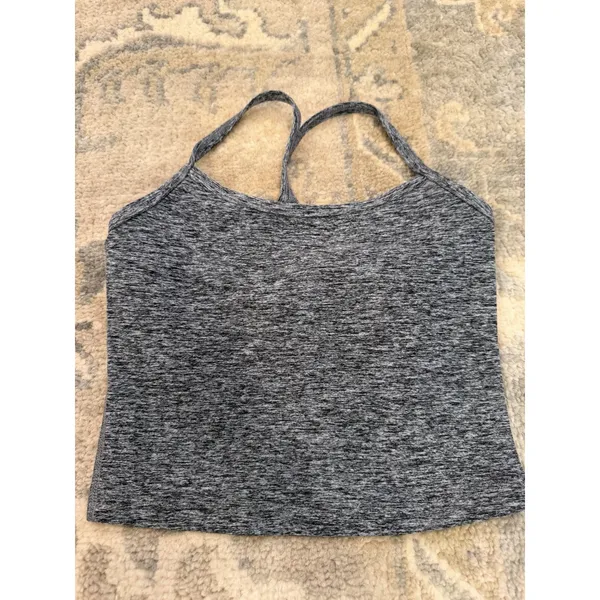 Beyond Yoga spacedye racerback cropped tank Black Space Dye BLKSD XXS NEW - Image 3