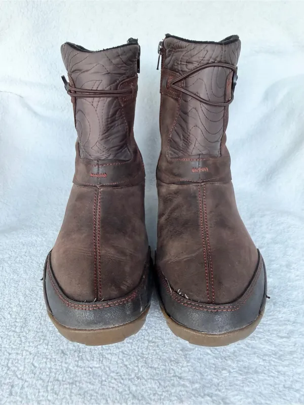 Merrell Dewbrook Select Dry Insulated Short Winter Boots Brown Women 9.5 - Image 2