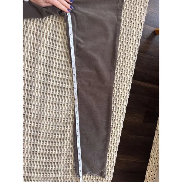 Mother High Waisted Looker‎ Ankle Chew Corduroy Jeans 27 Skinny Layered staple - Image 11