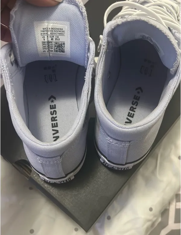 Lavender All Star Converse Chuck Taylor - Image 2