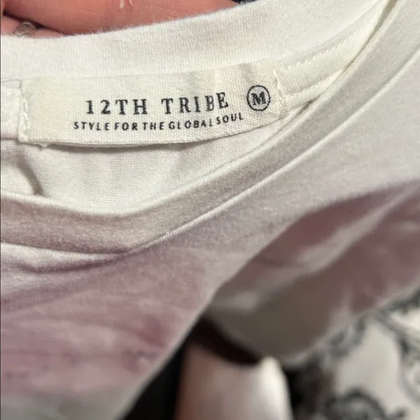 12TH TRIBE Paris Is My Boyfriend Baby Tee - Image 2