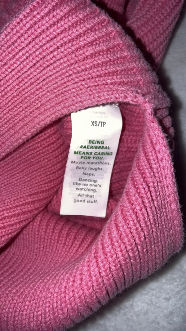 Aerie Pink Sweater - Image 3