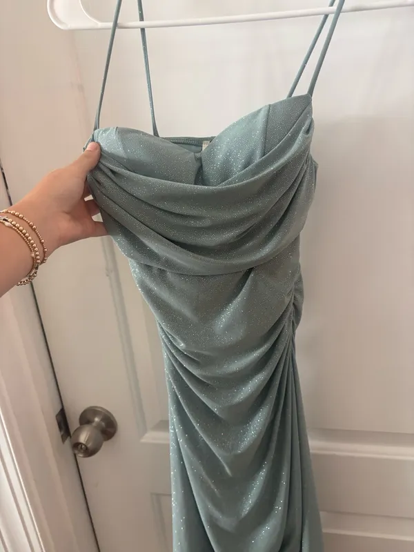 mint green windsor hoco skater dress - Image 4