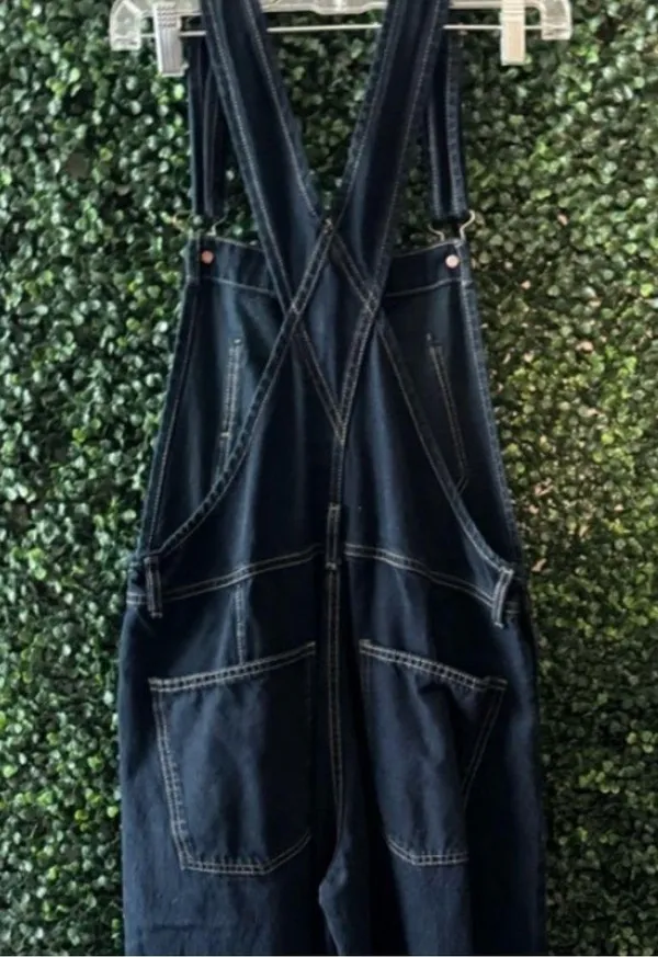 Free People WE THE FREE ZIGGY DENIM OVERALLS - Image 6