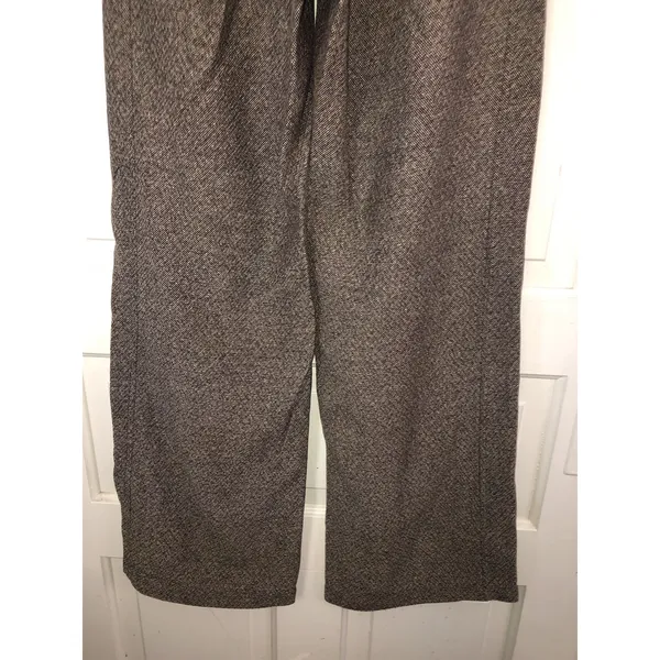 Soft Surroundings Women’s Tweed Business Casual Wide Leg Pants Size 4 - Image 7