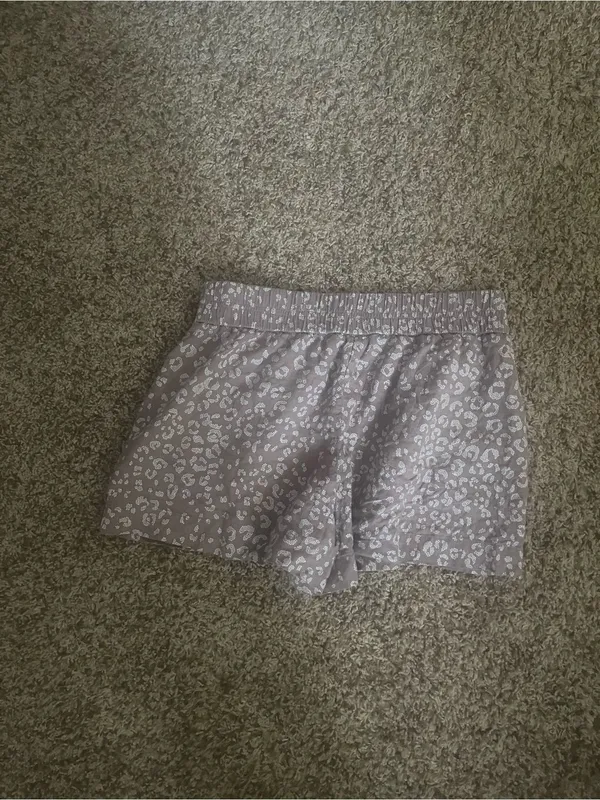 a new day Taupe Leopard Print Athletic Shorts - Image 2