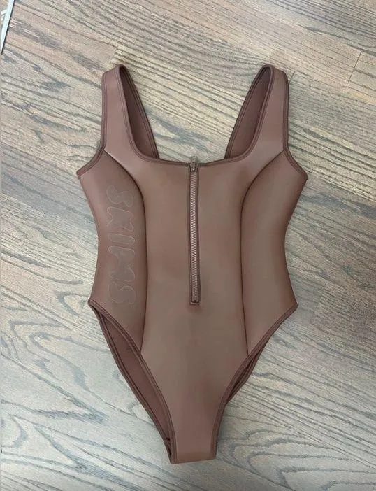 SKIMS Scuba One Piece Swimsuit S - Image 5