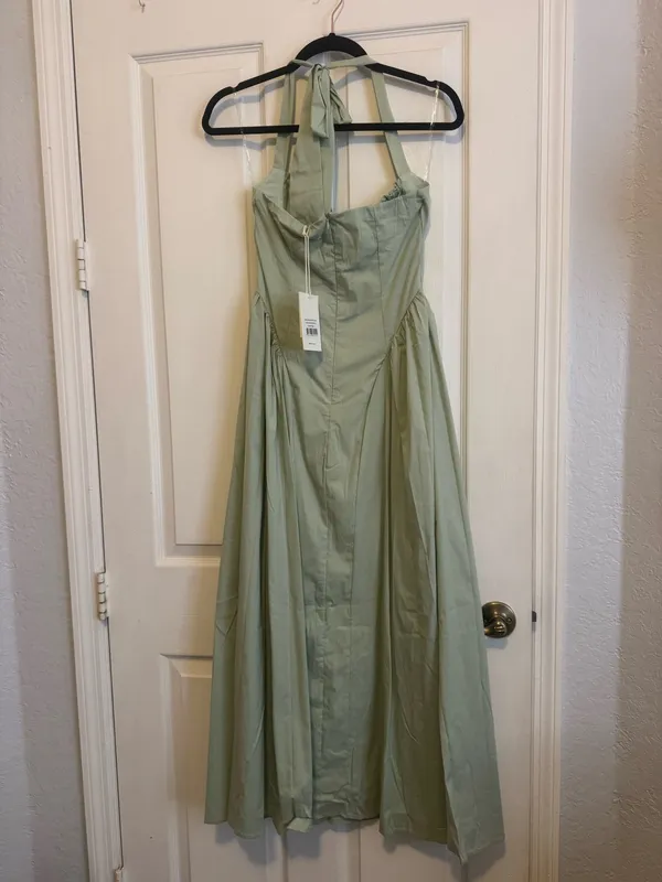 Peppermayo Green Maxi Dress - Image 4