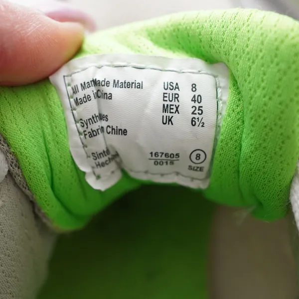 KangaROOS White Neon Green Sneakers Womens‎ 8 EUR 40 - Image 10