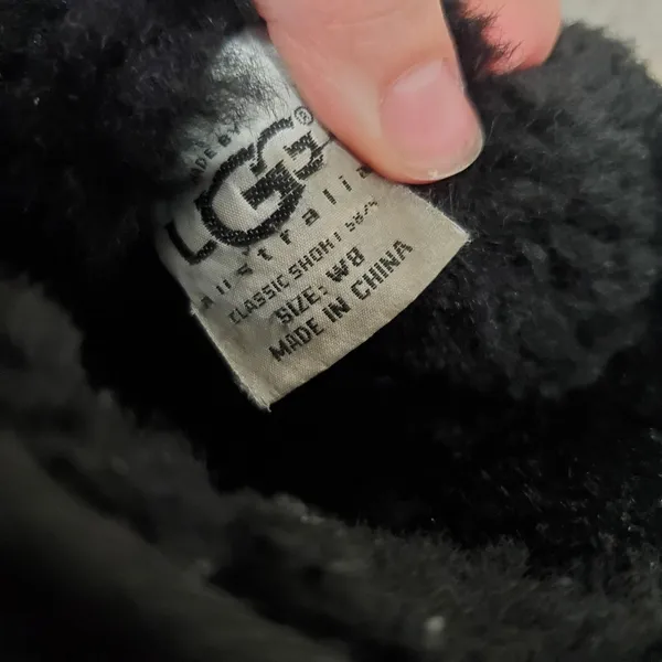 Ugg Black Classic Short II Boots Women's Size 8 - Image 8