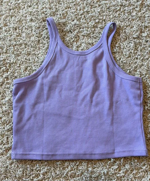 Tank Top Purple Size M - Image 3