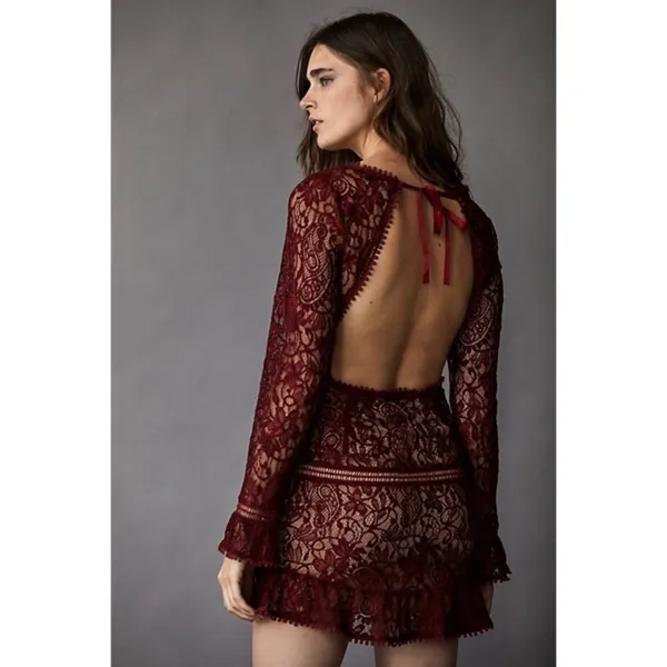 For Love & Lemons Free People x Emerie Mini Dress - Image 6