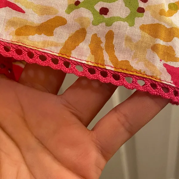 Maisie Mini dress in Pink and Yellow - Image 14