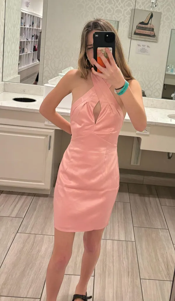 Revolve Samira Pink Mini Dress - Image 5