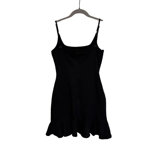 Princess Polly Women's Black Ruffle Hem Bodycon Mini Dress US 6 - Image 8