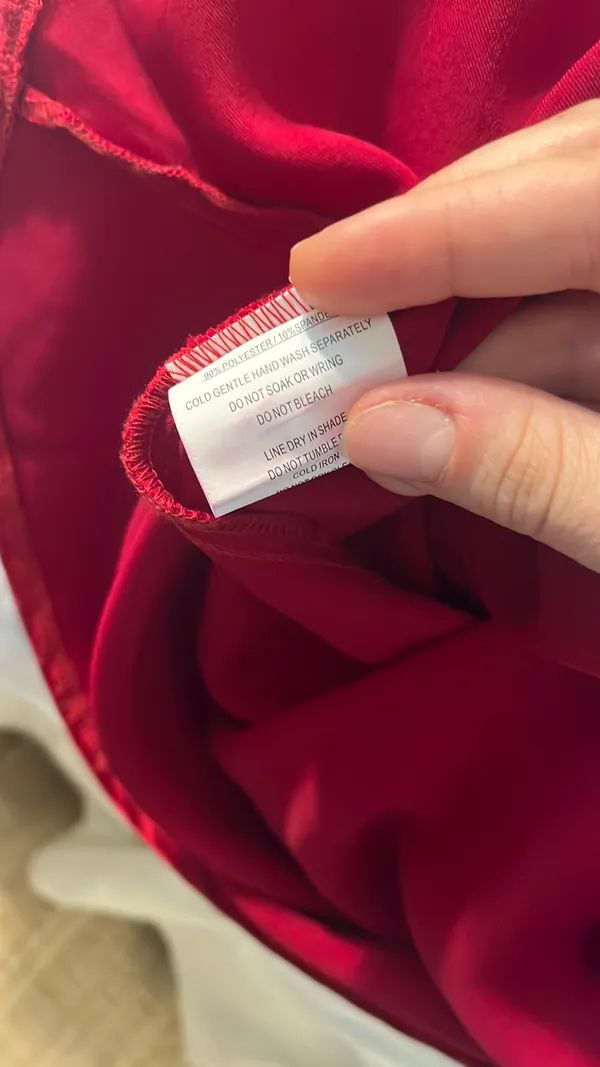 Selfie Leslie Red Dress - Image 7