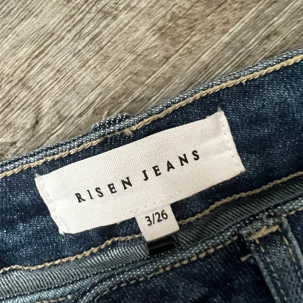 Risen‎ distressed jeans size 3/26 Blue - Image 7