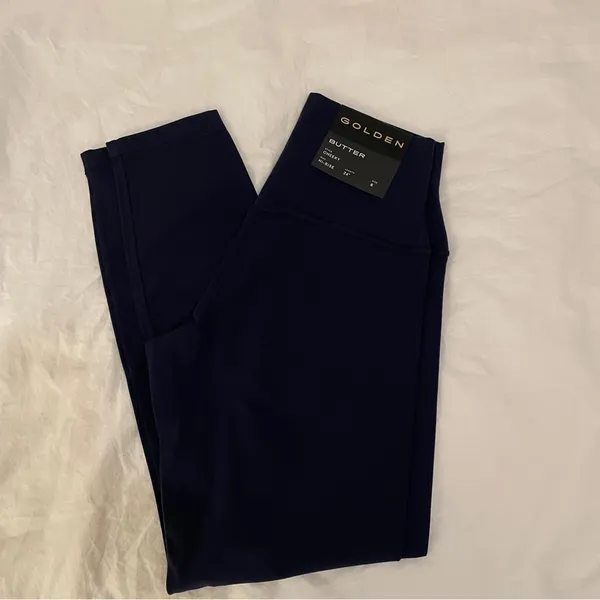Aritzia Deep Blue Leggings - Image 2