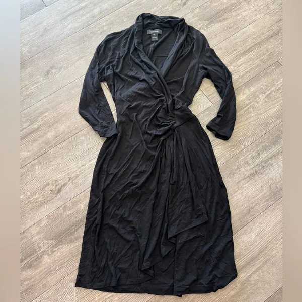 Karen Kane Black Long Sleeve Dress - Image 4