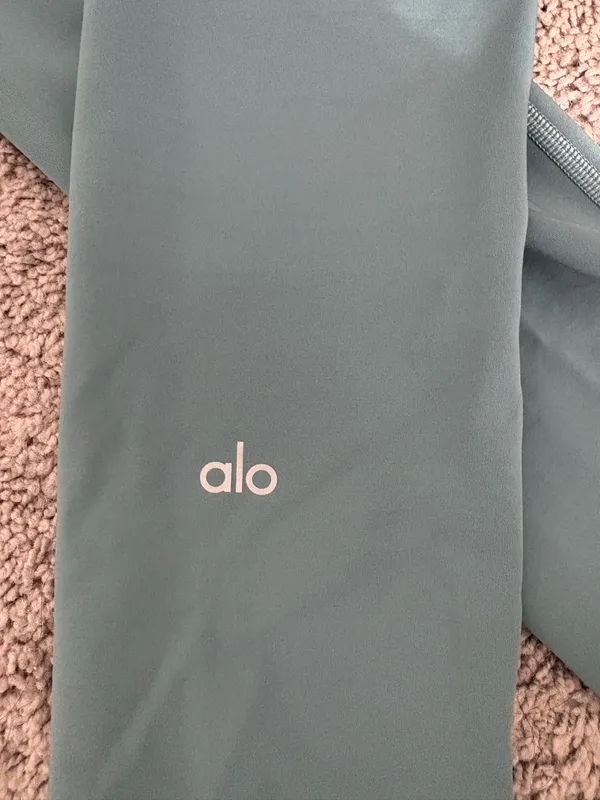 Alo Yoga Leggings Airlift Teal - Image 5