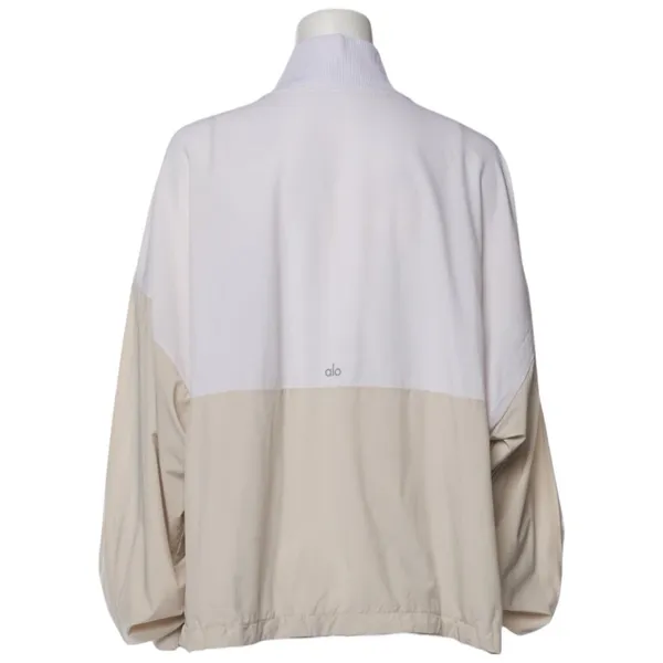 ALO Yoga City Girl Half Zip Track‎ Pullover Jacket Athletic Pickleball Tennis M - Image 4