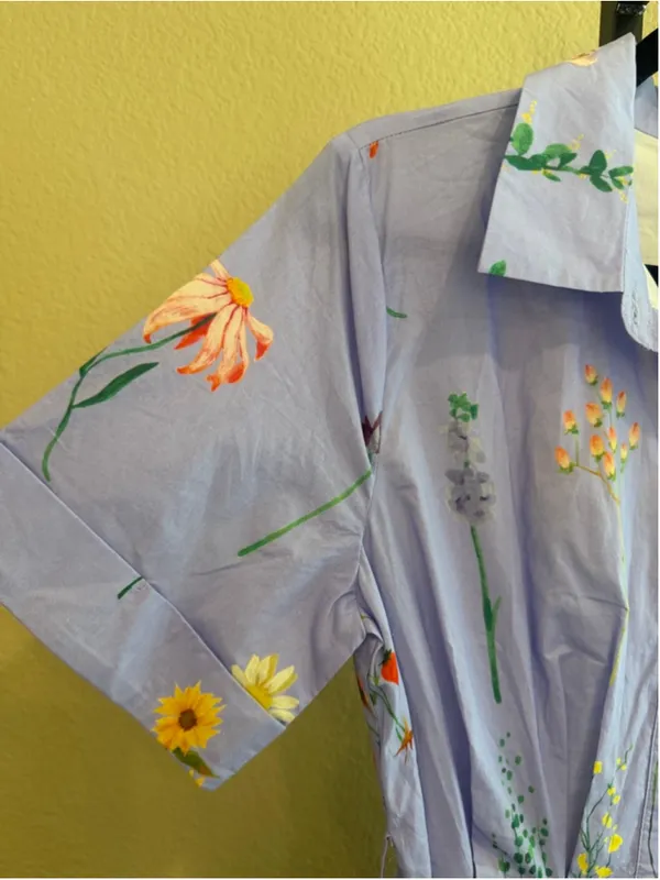 Entro Remington Floral Print Midi Dress Size S - Image 4