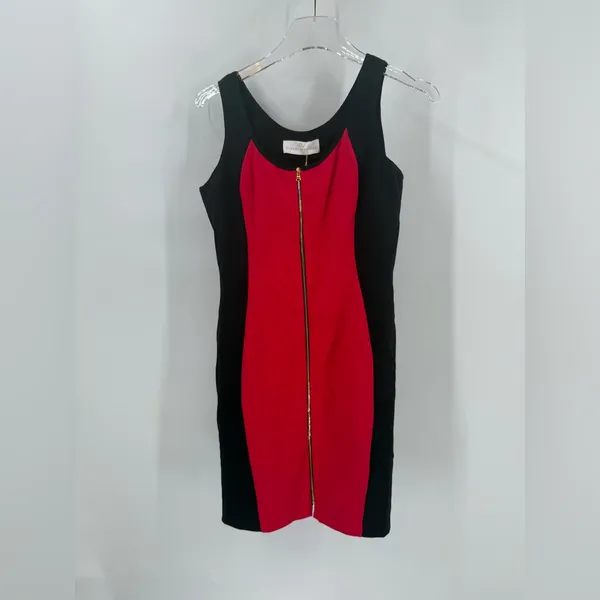 Amanda Uprichard black and‎ red body con dress size medium NWT - Image 2