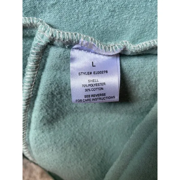 Oli & Hali Distressed Fleece Shacket L Soft Girl Coastal Lumberjane Quiet Luxury - Image 10