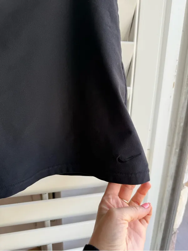 Nike y2k Black Athletic Skort with Subtle Logo xs - Image 2