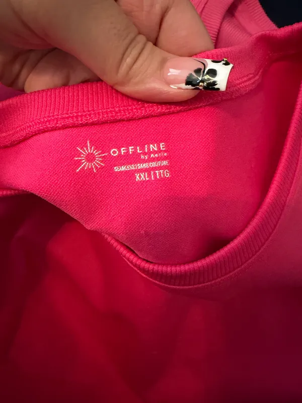 OFFLINE by Aerie Crop Top Seamless - Image 2