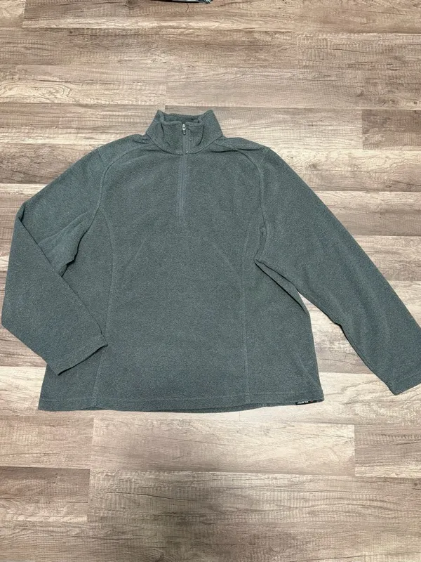 Lands'‎ End Polartec Aircore 100 1/4 Zip Fleece Pullover Sweater Size XL(18) - Image 2