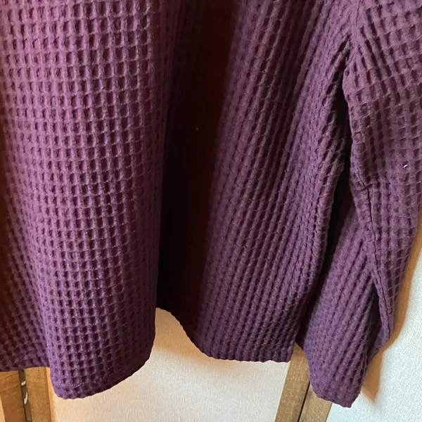 FINAL MARKDOWN Sag Harbor Sport Textured Plum unlined jacket large - Image 12