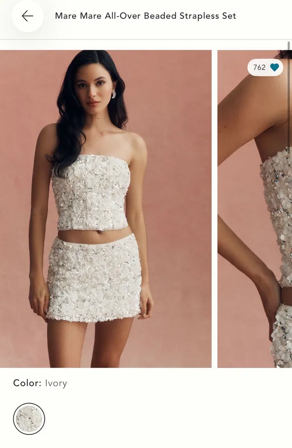 Anthropologie Mare Mare sequin matching set  - Image 4