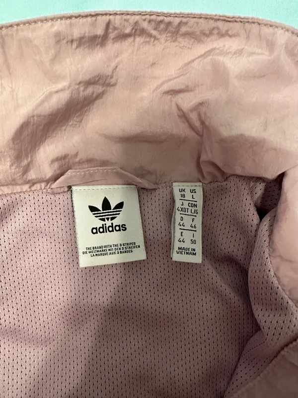 Adidas Dusty Pink Windbreaker - Image 7