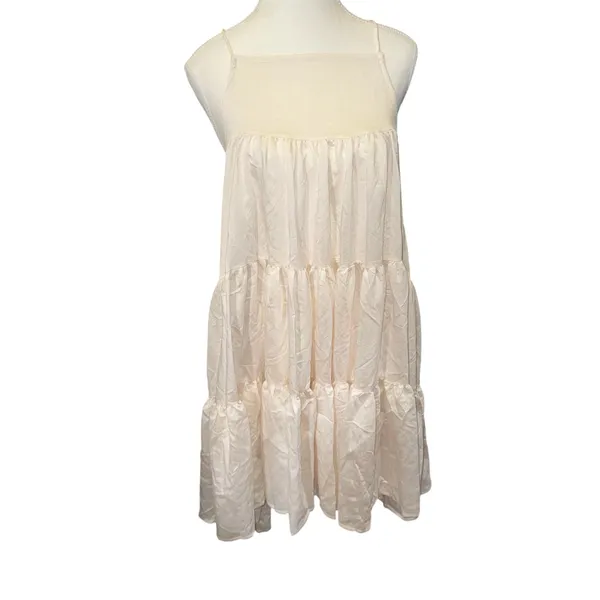 Flowy tier mini dress White Size XS - Image 4