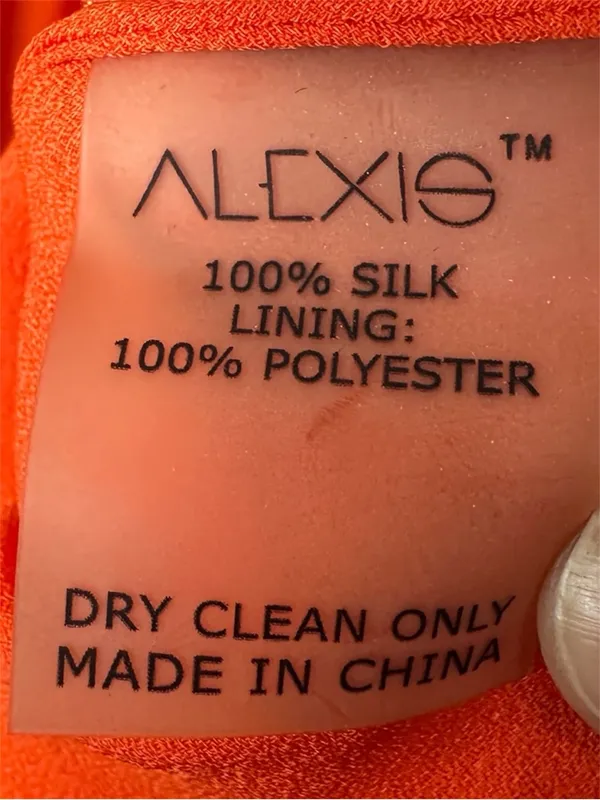 Alexis Monic Silk Halter Dress Small - Image 8