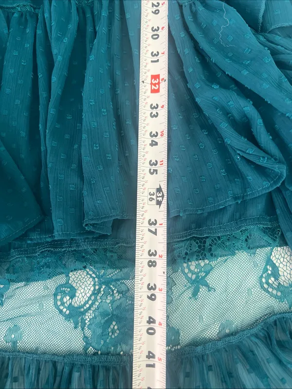 Anthropology Tiers of ruffles layer feminine silhouette NWT sold out online $168 - Image 10