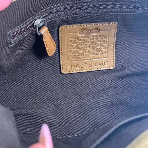 Vintage COACH Y2k Soho Saddle Tan Flap Shoulder Bag - Image 14