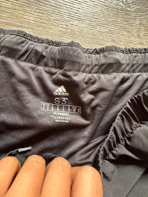 Adidas Black Running Shorts - Image 4