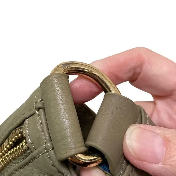 Kelsi Dagger McKenzie Sage Hobo Pebble Leather Shoulder Tote‎ Bag Green NEW*￼ - Image 11
