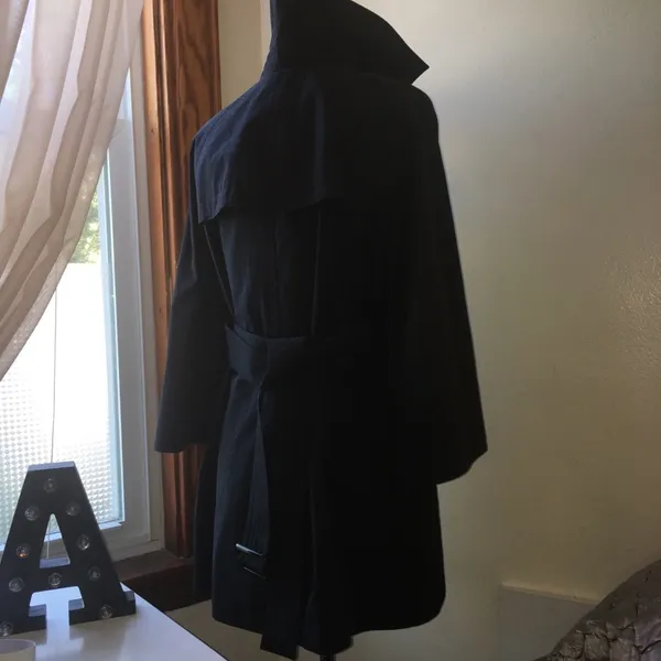 Michael Kors navy trench pea coat - Image 8