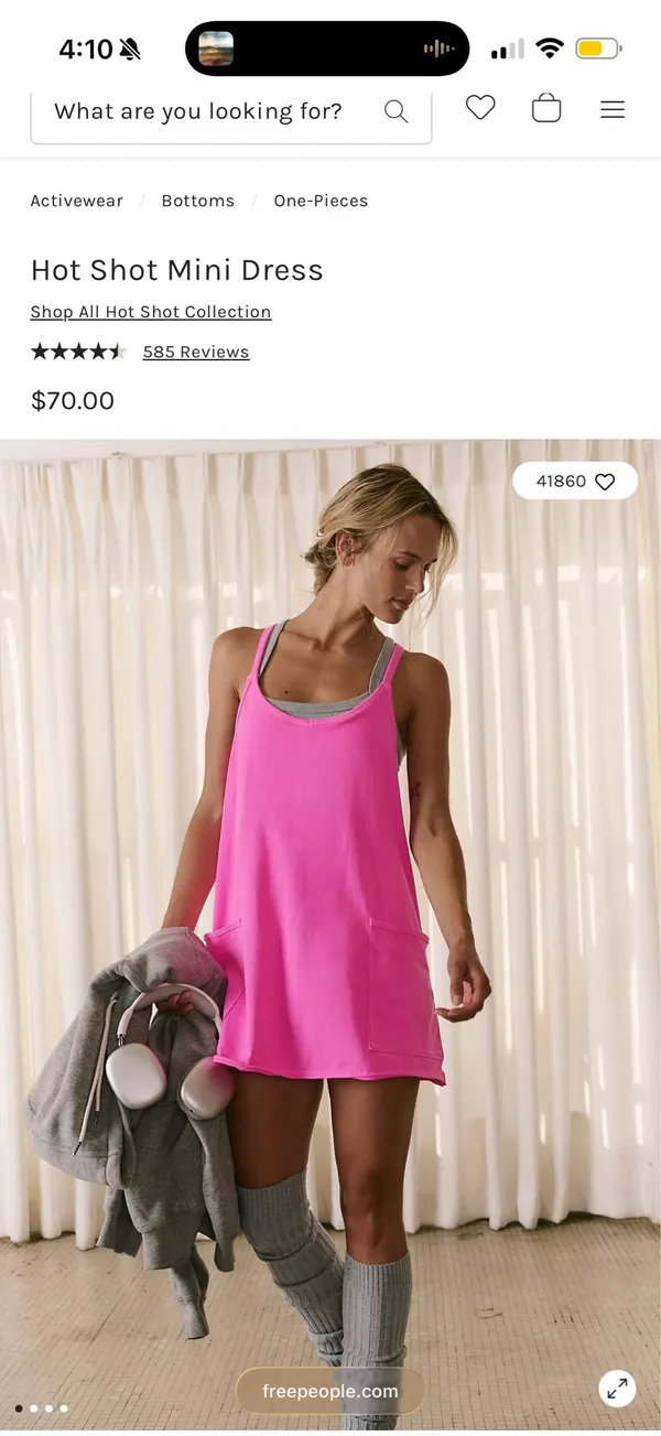 Free People Movement Hot Shot Mini Dress - Image 6