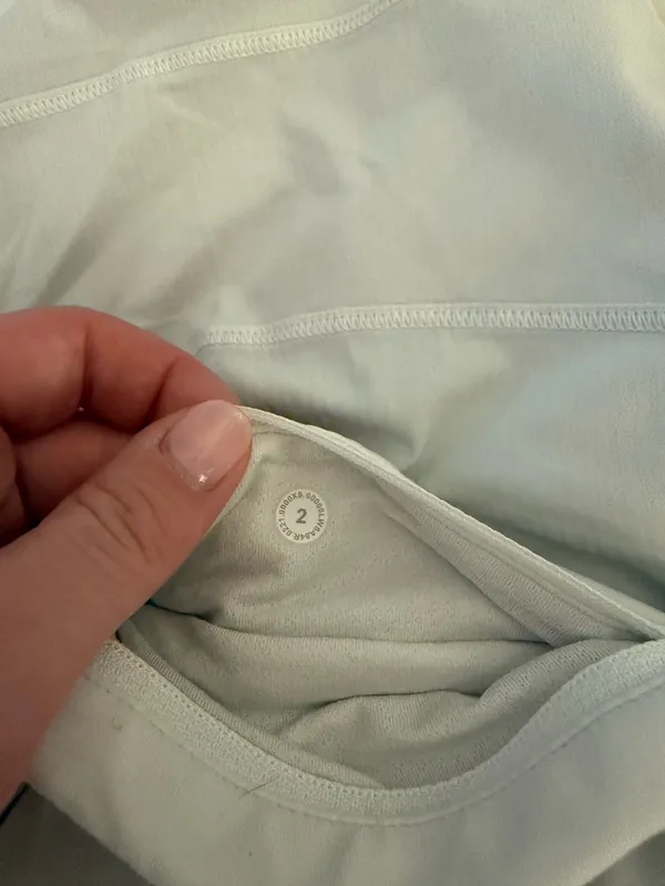 Lululemon Skirt Pace Rival White - Image 3