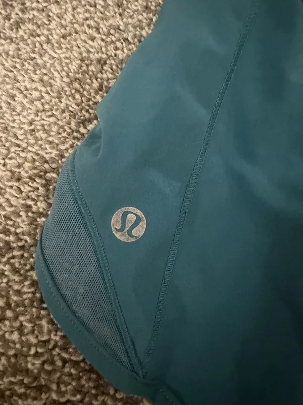 Dark teal Lululemon shorts hotty hots  - Image 3