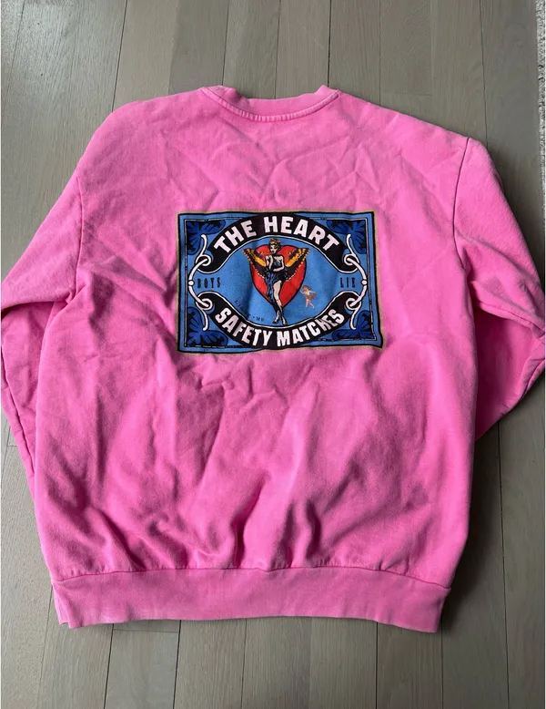 Boys Lie Perfect Match Crewneck Pink - Image 2