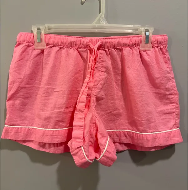 Victoria’s Secret Button-Down Collared Long Sleeve PJ Top and Shorts Set - Image 7