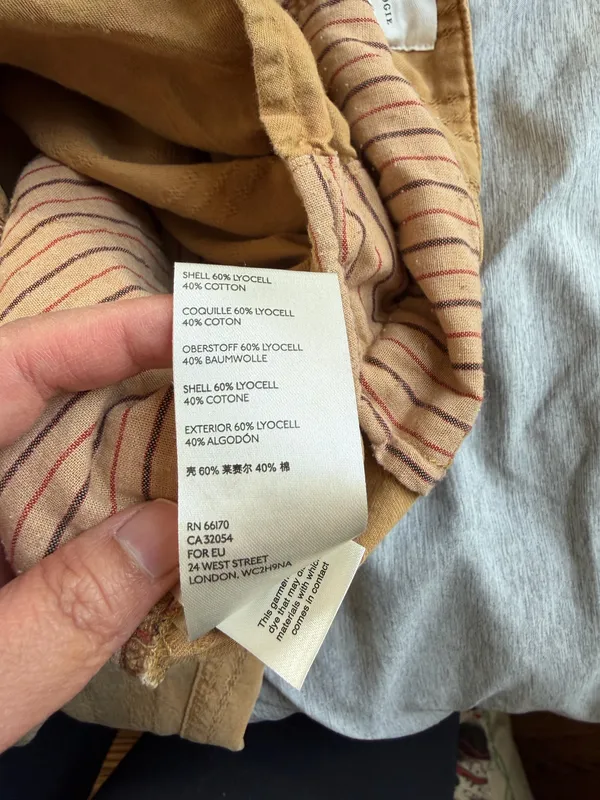 Anthropologie Women Scout Slim Pleated Straight Leg Ankle Pants Honey 27 Boho - Image 11